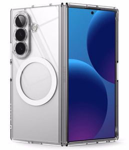 Ringke Fusion Magnetic MagSafe dėklas Samsung Galaxy Z Fold 8 Ultra, skaidrus