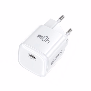Crong NEO GaN USB-C PD įkroviklis su AVS, 40 W, baltas