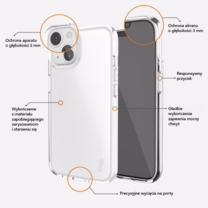 Ugly Rubber Pure case for iPhone X / Xs clear