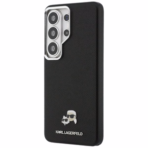 Karl Lagerfeld case Saffiano KC Metal Logo MagSafe for Samsung Galaxy S26 Ultra black