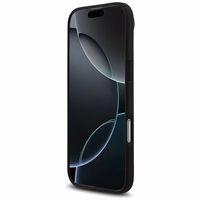 Mercedes Odinis Didelis Laurel Lapų Magnetinis dėklas telefonui iPhone Air - juodas