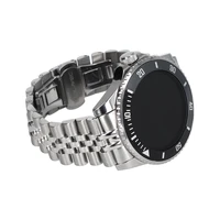 Blavec išmanusis laikrodis M-02 Business AMOLED viso lietimo balsui skambinti (SWM02-S) sidabrinis