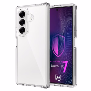 3mk Armor dėklas telefonui Samsung Galaxy Z Fold 7 - permatomas