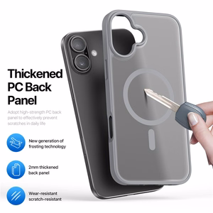 Dėklas Dux Ducis Yind Apple iPhone 17 pilkas