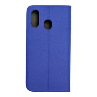SENSITIVE knygos dėklas telefonui SAMSUNG A40 šviesiai mėlynas