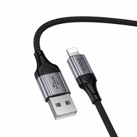 Kabelis USB-C į Lightning Hoco PD 27W 1,5 m X121 juodas