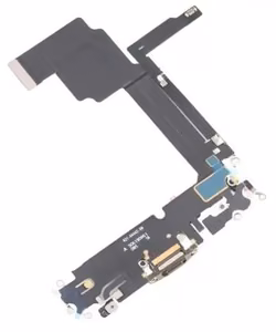 Flex iPhone 15 Pro Max įkrovimo jungtis su mikrofonu Blue Titanium originalus (naudotas Grade A)