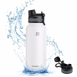 Rockbros 35210029005 terminė dviračio gertuvė gėrimams 550 ml - balta