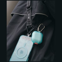 Dėklas Skinarma Mecha CE AirPods 4 alyvinis