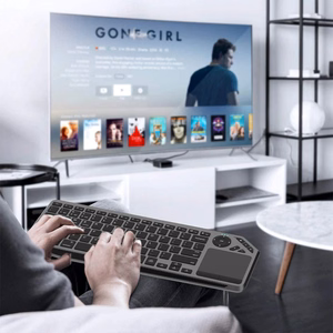 Techly ICTB9801TB klaviatūra Universalus RD belaidis ryšys + „Bluetooth“ QWERTY Anglų (JAV) Juoda