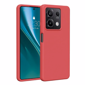 Etteri silikoninis dėklas Xiaomi Redmi Note 13 5G raudonas