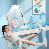 Desktop lamp LED DL-02 wireless with digitial clock white