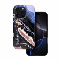 FORCELL F-PROTECT Mirage, militarinio kritimo testuotas dėklas telefonui, MagSafe suderinamas IPHONE 15 PRO auksinis