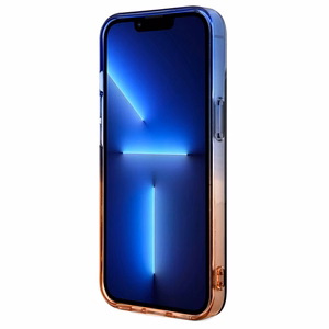 BMW Gradient Bumper Magnetinis dėklas telefonui iPhone 15 Plus / 14 Plus - pilkas