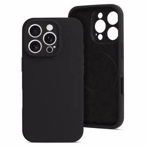 MagColor Pure dėklas iPhone 16 Pro juodas