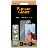 PanzerGlass Ultra-Wide Fit grūdintas stiklas iPhone 13 / 13 Pro / 14 / 16e - skaidrus