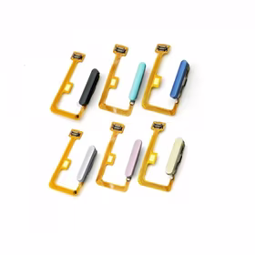 Lanksčioji jungtis skirta Xiaomi Mi 11 Lite 4G/5G piršto antspaudo (fingerprint sensor) originali / BLUE /