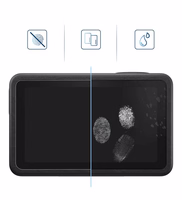 Tech-Protect Glass Fit+ 2 komplektai temperuoto stiklo DJI Osmo Action 5 Pro – skaidrus
