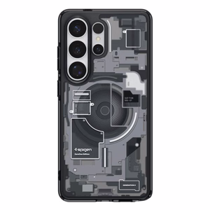 Spigen Ultra Hybrid Mag MagSafe Dėklas for Samsung Galaxy S26 Ultra Zero One - Clear juodas