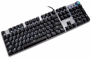iBox Aurora K-4 klaviatūra USB QWERTY juoda