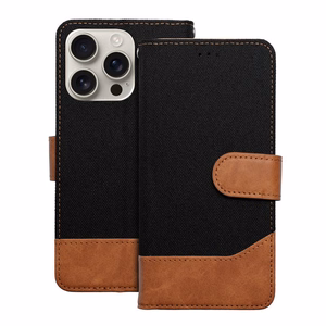 JEANS knyga IPHONE 16 Plus juoda