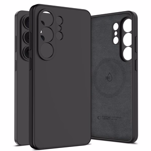 Tech-Protect Silikoninis MagSafe Dėklas for Samsung Galaxy S26 Ultra - juodas