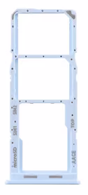 SIM kortelės laikiklis Samsung A13 A135/A137 Light Blue originalus (service pack)