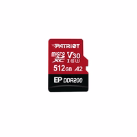 Patriot Memory EP DDR200 flash atmintis 512GB MicroSDXC 160/120 MB/s (PEF512GEP33MCX)