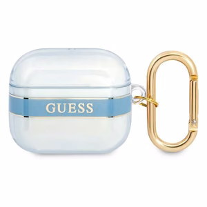 Guess GUA3HHTSB AirPods 3 cover blue/blue Strap Collection
