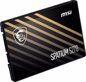 MSI Spatium S270 SATA 2.5 480 GB 2.5" Serial ATA III 3D NAND SSD diskas