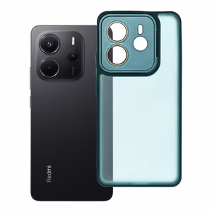 VARIETE dėklas telefonui XIAOMI Redmi Note 14 4G (GLOBAL - 164,84mm x 78,15mm x 8,16mm) tamsiai žalias