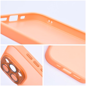 VARIETE dėklas telefonui IPHONE 15 Pro abrikosų spalvos