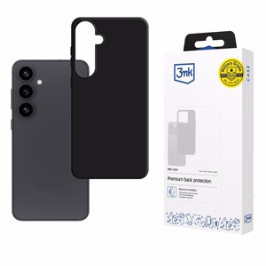 3mk Matt Чехол для Samsung Galaxy S25+ - чёрный
