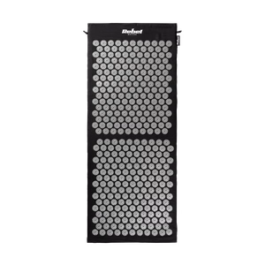 REBEL ACTIVE XL akupresūros kilimėlis su pagalve, 110 x 42 cm, pilki dygliukai