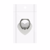 Žiedo laikiklis HEART - sidabrinis