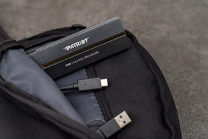 SSD dėklas PATRIOT MEMORY TXD M.2 NVME 1.3 iki 8TB (PV810UPNGM) pilkas
