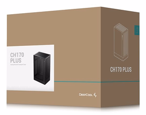 DeepCool CH170 PLUS bokštinis juodas