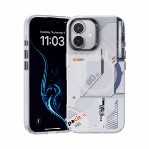 Benks Magnetinis Mecha serijos dėklas Iphone 16 Plus baltas