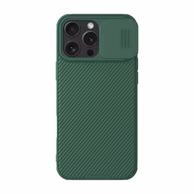 Nillkin CamShield Pro iPhone 16 Pro Max dėklas (žalias)