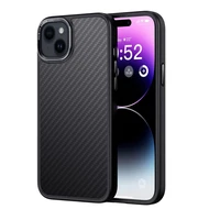 Comma dėklas Kevlar Mag iPhone 15 juodas