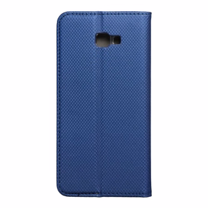 SMART Dėklas telefonui Knyga SAMSUNG J4+ ( J4 Plus ) tamsiai mėlynas