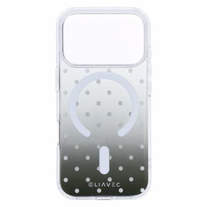 Liavec Bubble dėklas, skirtas „iPhone 18 Pro“ / „iPhone 17 Pro“, juodas