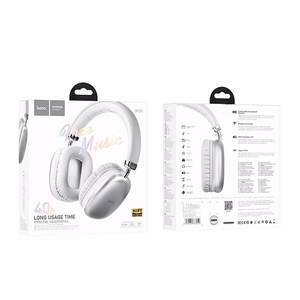 HOCO belaidės Bluetooth ausinės W35 sidabrinės
