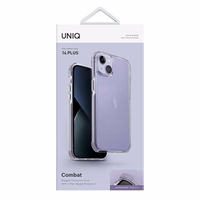 Uniq Combat dėklas iPhone 14 Plus - alyvinis