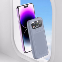 Acefast išorinė baterija 10000mAh Sparkling Series greitas įkrovimas 30W pilka (M1)