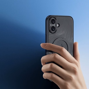 Dėklas Dux Ducis "Aimo Mag Stand" Apple iPhone 16 juodas