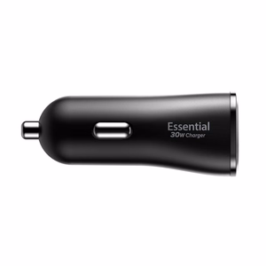 Spigen Essential EV302 2 jungčių 30W automobilinis įkroviklis juodas