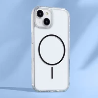 Anti Shock Itin plonas Magnetinis dėklas telefonui iPhone 13 Pro 6,1" juodas