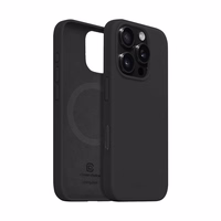 Crong Color Cover Magnetic - iPhone 16 Pro Max MagSafe dėklas (juodas)