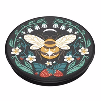 Popsockets 2 Bee Boho telefono laikiklis ir stovas - juodas